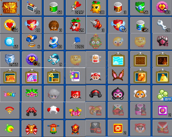 泡泡堂PC版-账号-[ 355级] 一区极简字母数字组合老账号之二