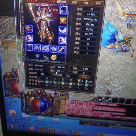 传奇3-账号-[战士 107级]，一手号，愿买愿卖，情怀不再，