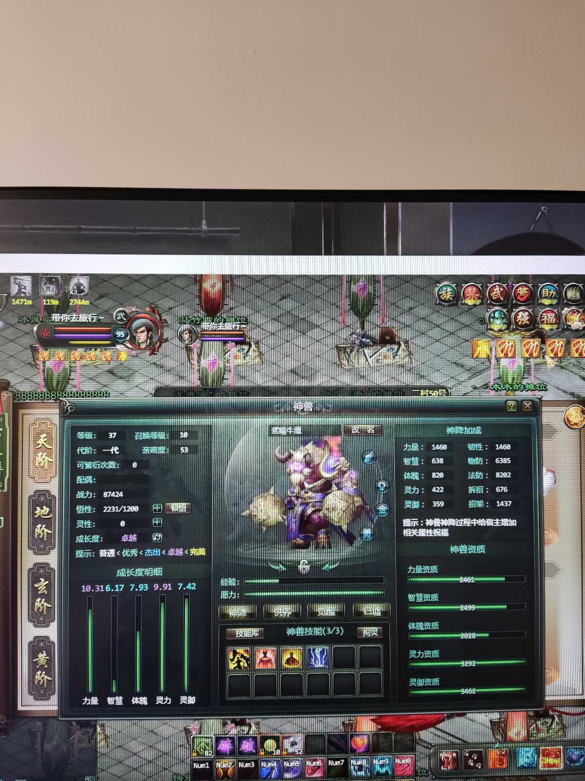 星辰变-账号-[血魔 95级] 号太多 玩不过来 有情侣家园