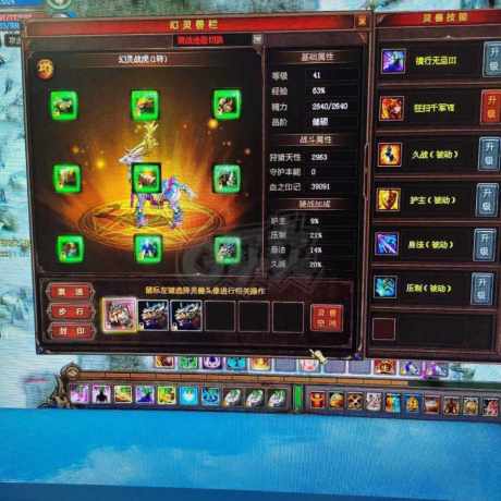 新英雄年代-账号-[鹰眼 262级]两年前照片，实攻击十一万多