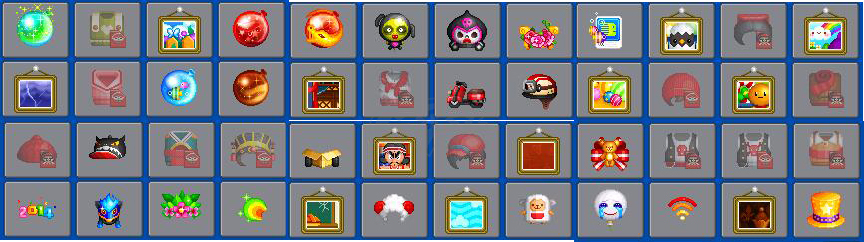 泡泡堂PC版-账号-[ 720级]有18个泡泡，一万个菜刀复活，其他多个装饰道具