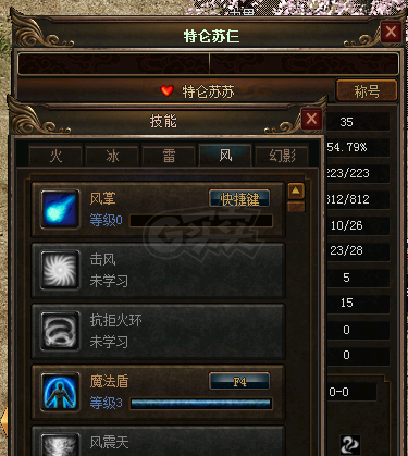 传奇3(时长版)-账号-[魔法师 35级]挖宝小号仓库号