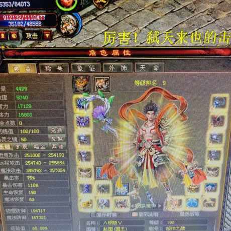 新英雄年代-账号-[巫火 190级]有兴趣的自己看