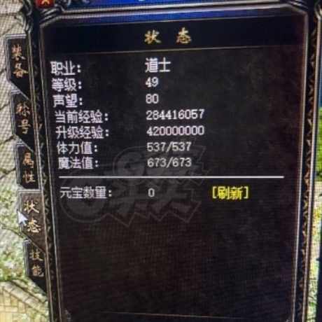 热血传奇1.76秒卡传承版-账号-[道士 49级]不议价，讲价拉黑，买得起秒，买不起看着。