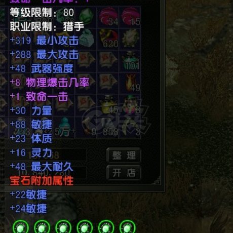 风云怀旧服-账号-[猎手 融合期*5阶]二区 荒 等级满  技能满  80*24六星套  双勋章