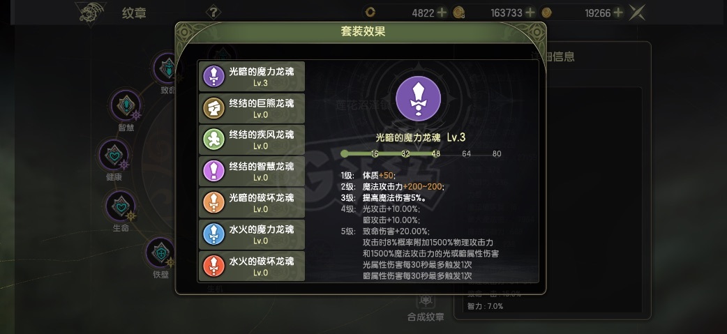 龙之谷世界-账号-[魔导师 50级]10.35战38首领30爆伤2S不歪万氪