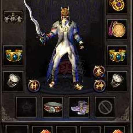 传奇归来-账号-[男 道士 49级]秋雨 狗道无噬血，超低价