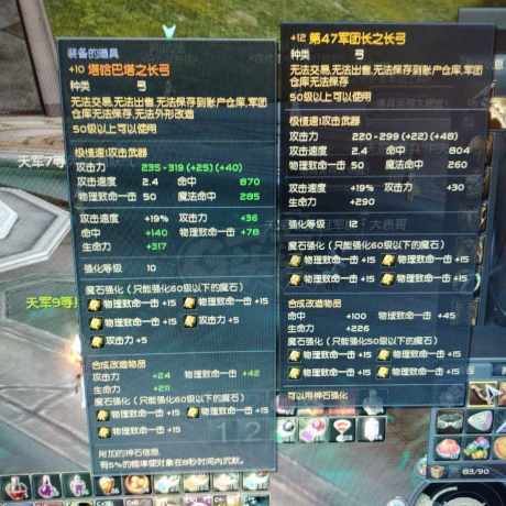 永恒之塔-账号-[弓星 50级]塔弓强10，精白防具三件十夫首饰套