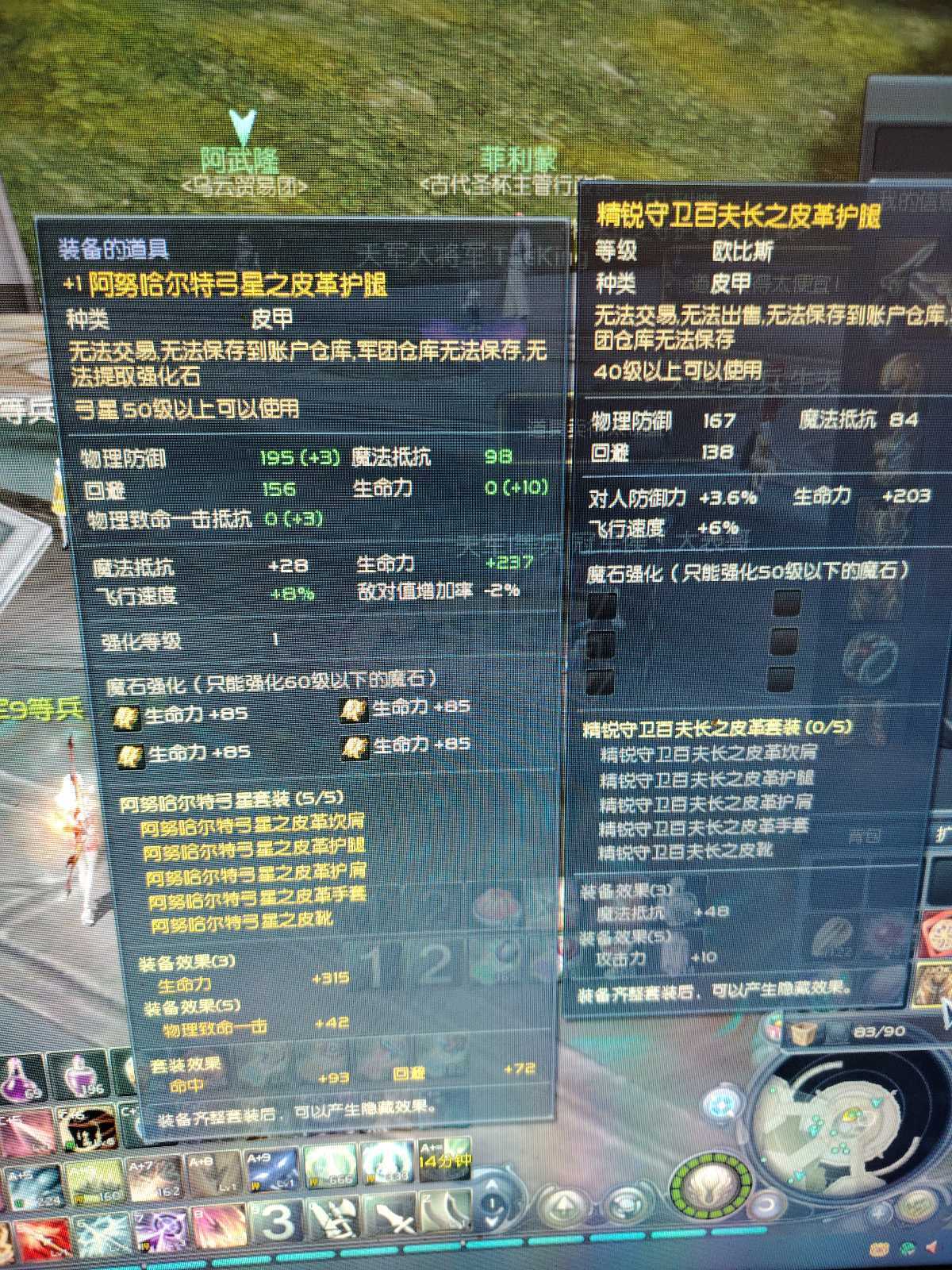 永恒之塔-账号-[弓星 50级]塔弓强10，精白防具三件十夫首饰套