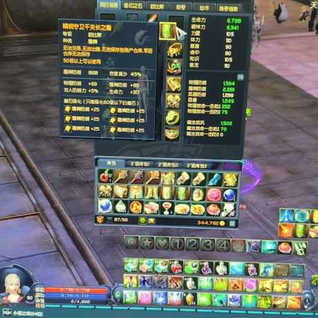 永恒之塔-账号-[治愈星 50级]精百全套*15刚换 精千盾无强化