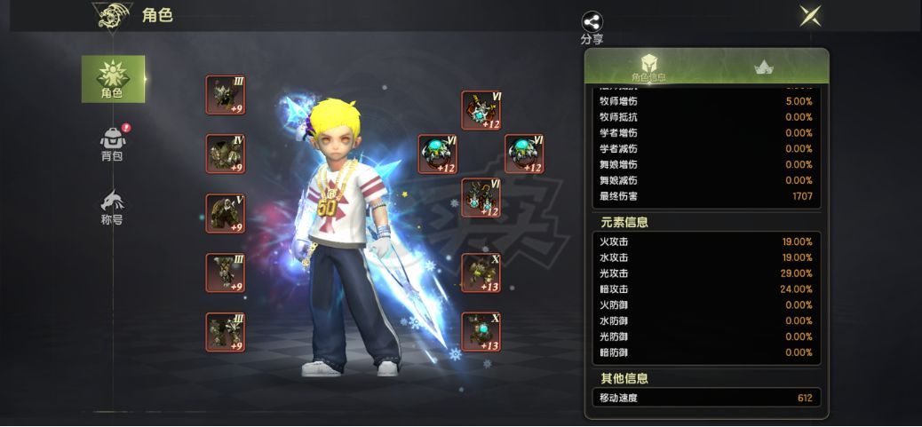 龙之谷世界-账号-[战神 50级]狂战100屠戮*无双觉醒*2.9物攻