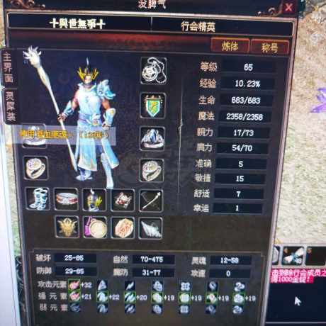 传奇3-账号-[法师 65级]65级法号