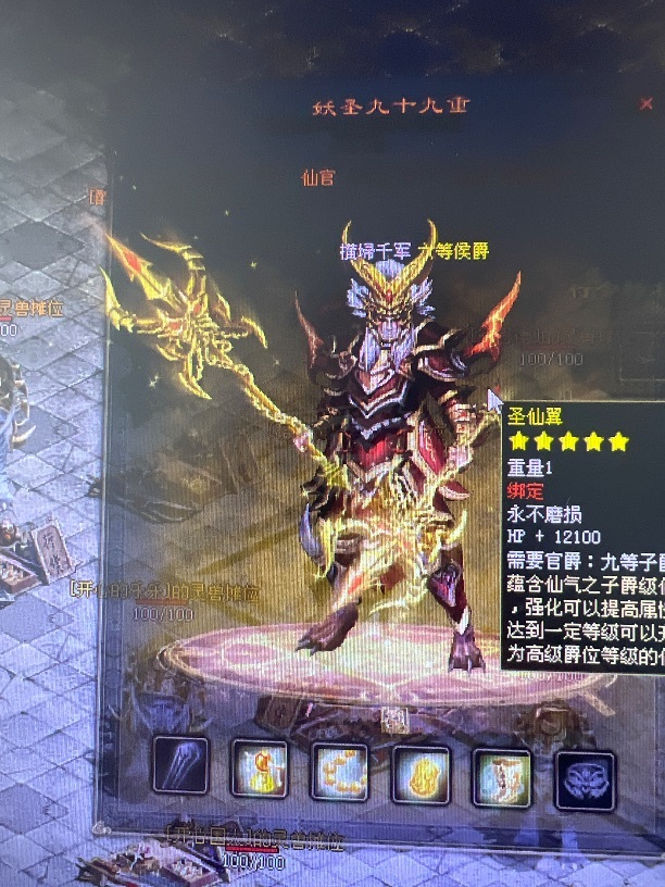 传奇世界-账号-[妖士 妖圣99重]全区第一，*****