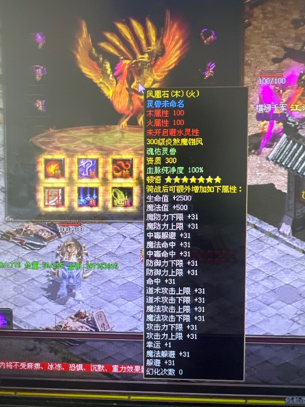 传奇世界-账号-[妖士 妖圣99重]全区第一，*****