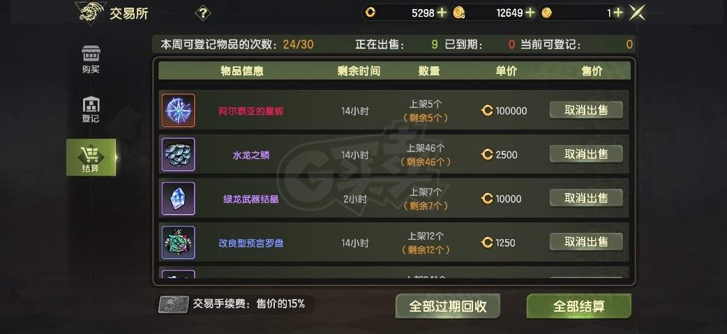 龙之谷世界-账号-[月之领主 50级]10.8万90无双光真空55首领50爆伤特武4S