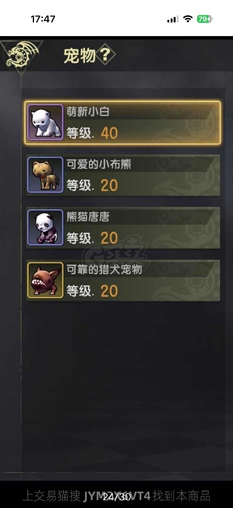 龙之谷世界-账号-[圣徒 50级]成品圣徒30万2万双防跟攻击，2张转职券等等