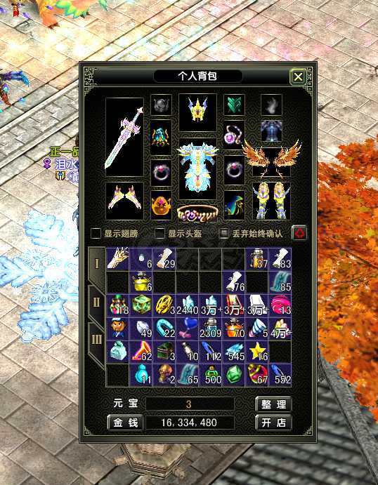 风云怀旧服-账号-[战士 融合期*5阶]88.7苍云战士4翅膀80全20套