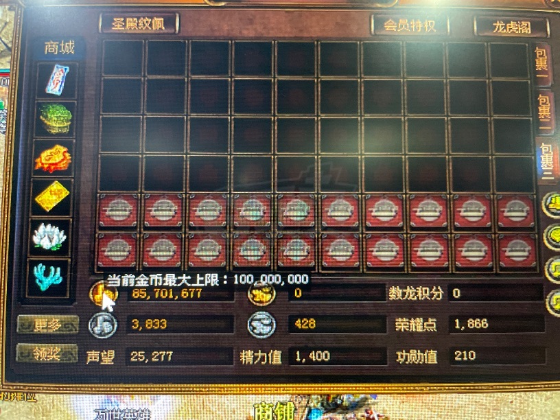 夺宝传世-账号-[法师 71级]真火307级挂机法师