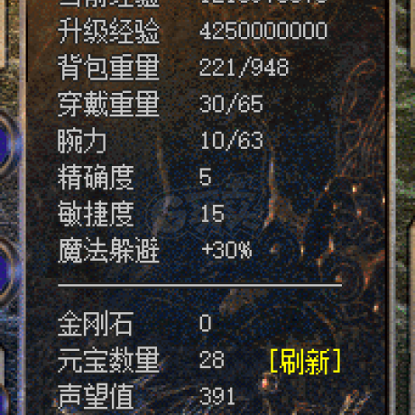 热血传奇怀旧版-账号-[法师 67级]出67.3级女法，魔物志84级，七阶令牌，带部份装备。