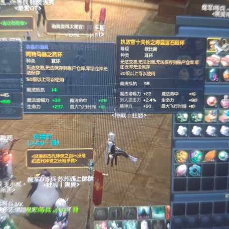 永恒之塔-账号-[魔道星 50级]59万欧比斯德巴套武器*10沉默神石十夫首饰