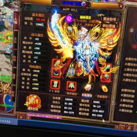 夺宝传世-账号-[道士 71级]飞虎