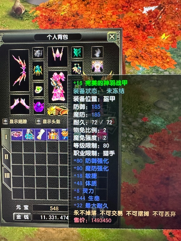 风云怀旧服-账号-[猎手 融合期*3阶]苍云83.8级射手带金乌翅膀出售