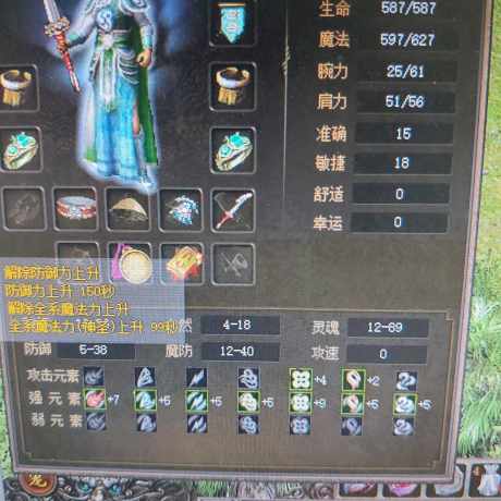 传奇3-账号-[道士 45级]45级道士有妙隐