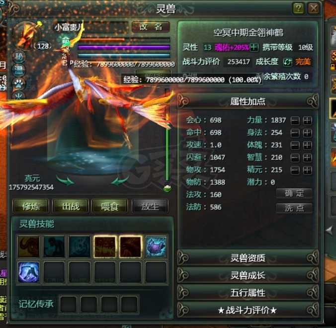 星辰变-账号-[血魔 100级]便宜甩了