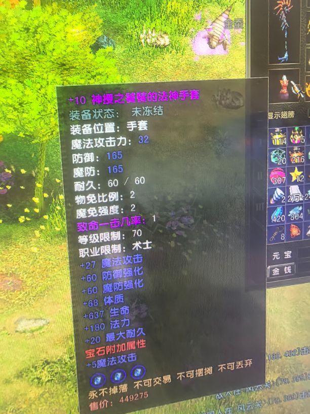 风云怀旧服-账号-[术士 融合期*5阶]85.6凌风法师天怒黑洞70披风差一个低语二，仓库100多个绑定暗夜精华