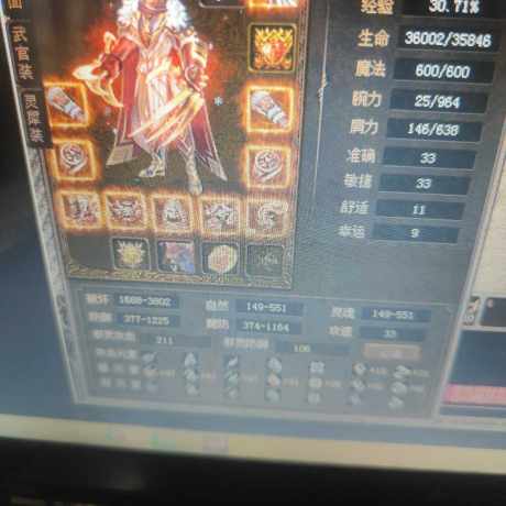传奇3-账号-[妖士 110级]养老必备，精品刺客一口价不磨叽