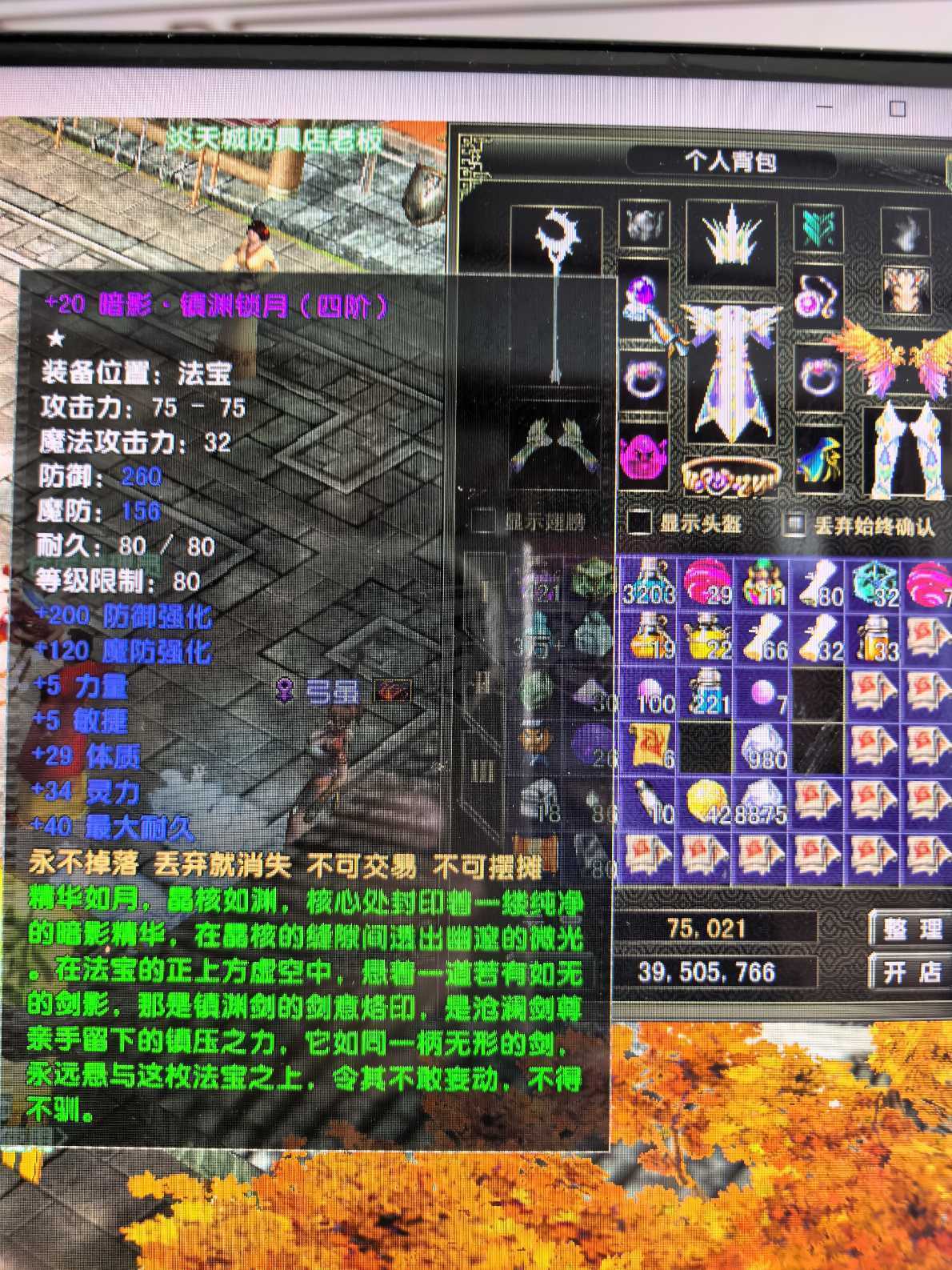 风云怀旧服-账号-[术士 炼气期*1阶]满级抗打法师