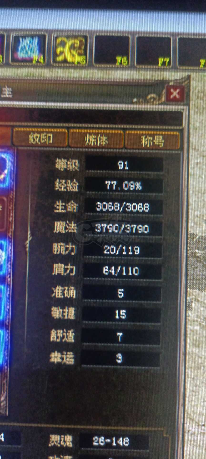传奇3-账号-[法师 91级]挂机封魔点