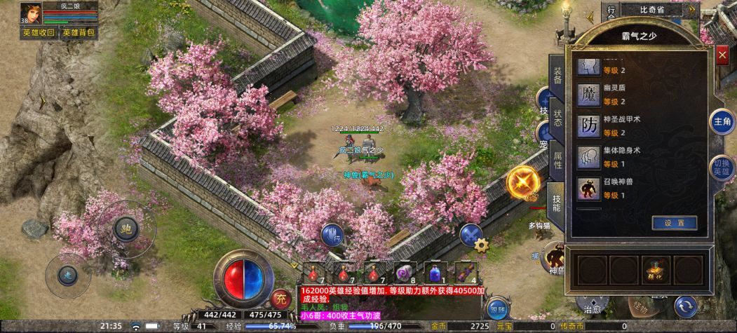 传奇新百区-盟重神兵-账号-[道士 41级]有合击技能，有1级狗，英雄三级刺杀，有菜刀