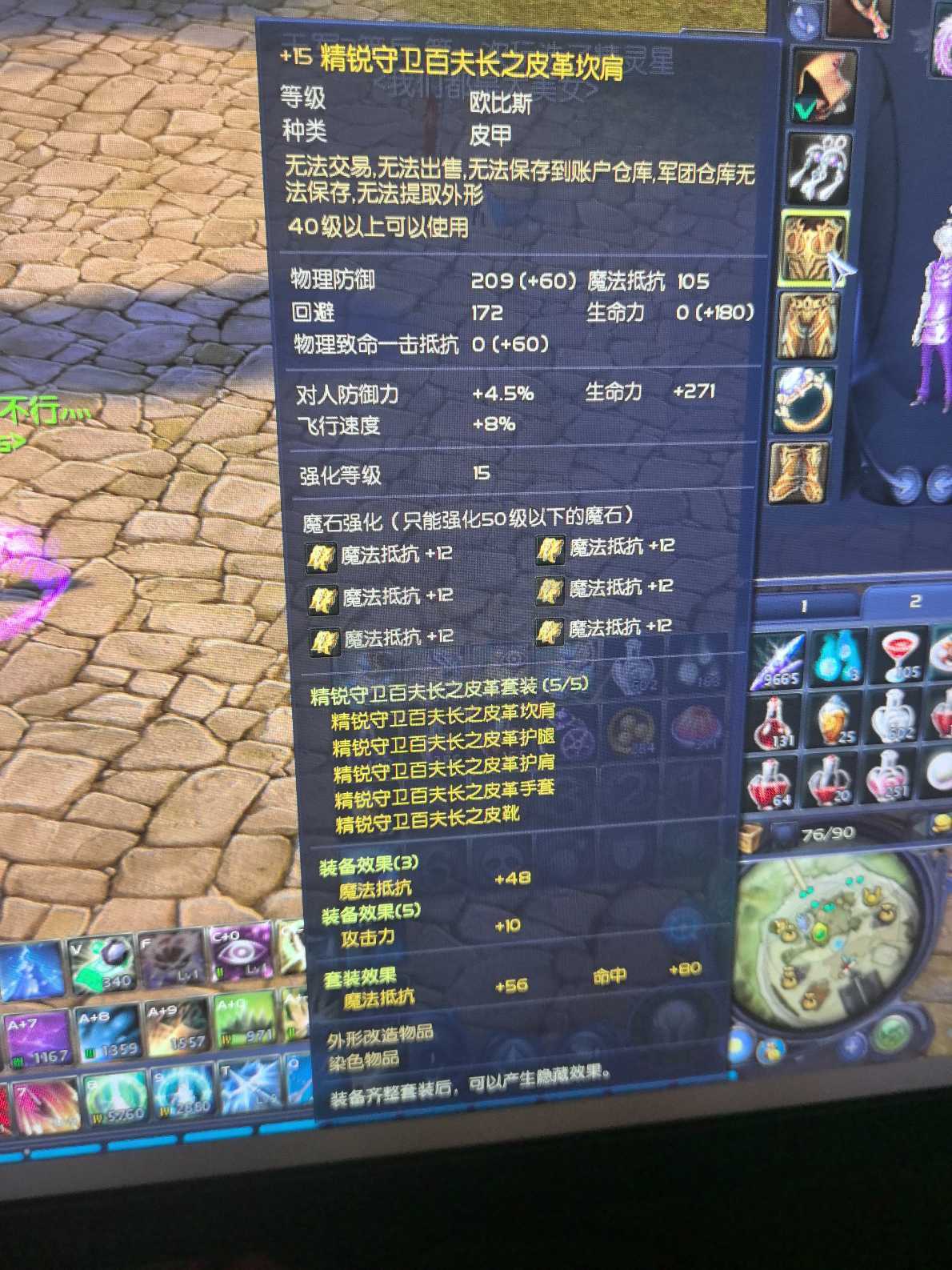 永恒之塔-账号-[弓星 50级]塔15 *精千15* 精百两套15*魔抗*魔命*第一弓星