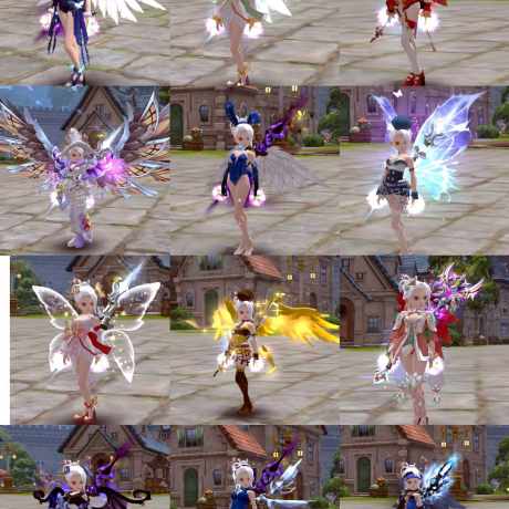龙之谷-账号-[冰灵 100级]外观大衣柜混6低价无拆冰灵