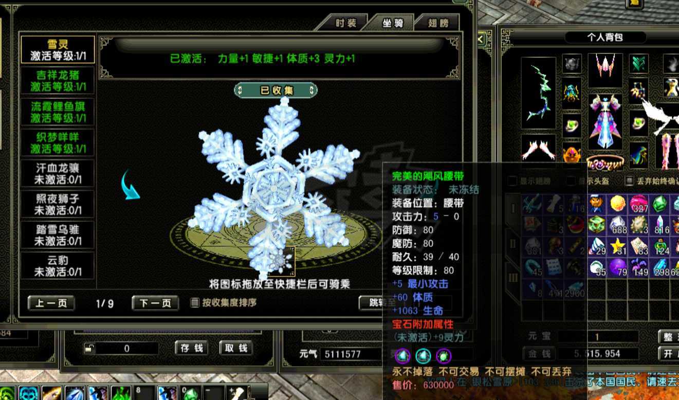 风云怀旧服-账号-[猎手 融合期*5阶]88.5cy全神mm