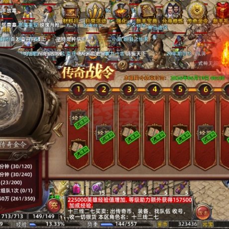 传奇新百区-盟重神兵-账号-[战士 39级]39级战战30万金币12个传奇币