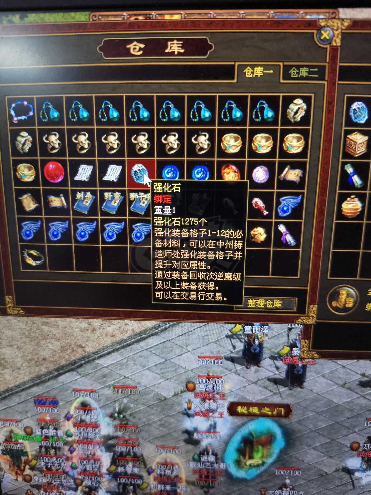 传奇世界-账号-[战士 55级]55盾战，5级马，月卡7.18到期