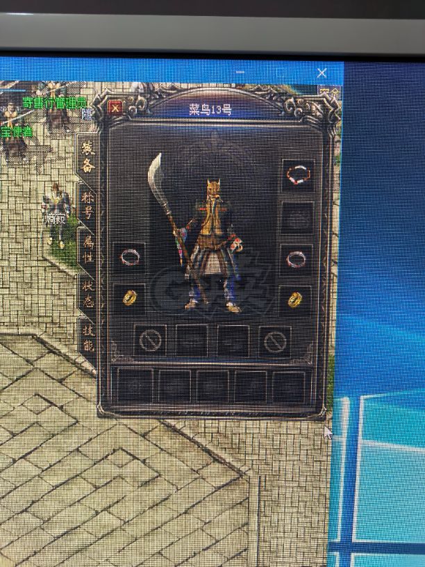 热血传奇1.76秒卡传承版-账号-[法师 46级] 声望10