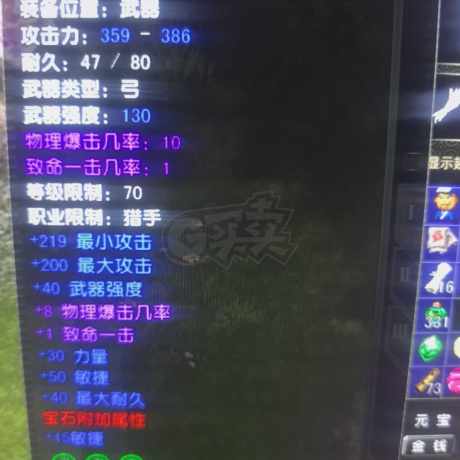 风云怀旧服-账号-[猎手 融合期*1阶]炎天88.5猎手