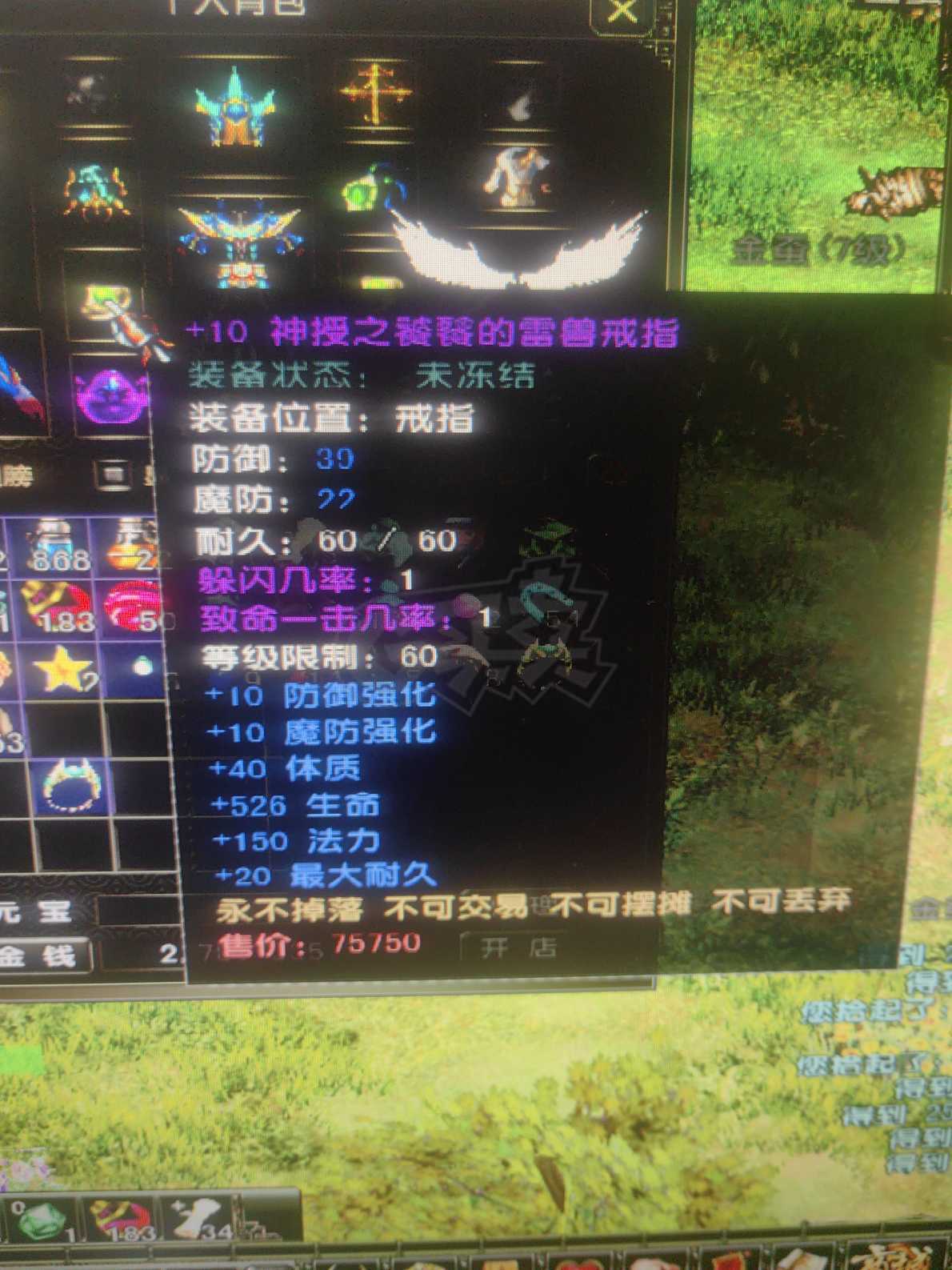 风云怀旧服-账号-[术士 炼气期*1阶]80级术士
