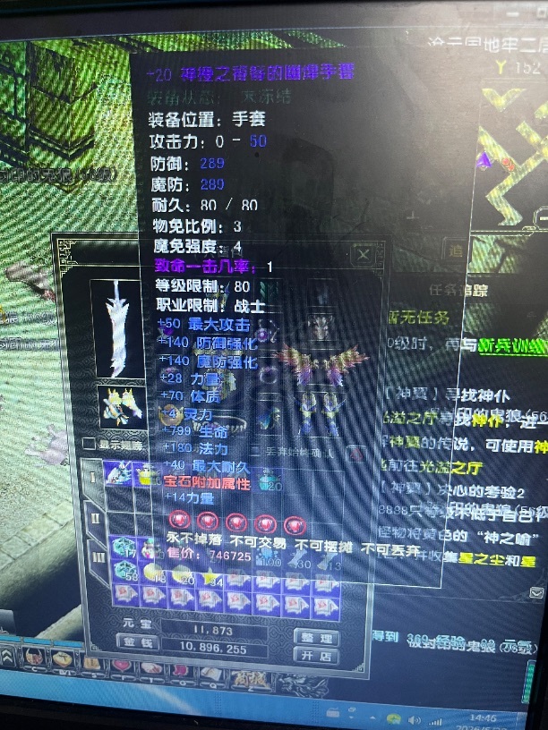 风云怀旧服-账号-[战士 炼气期*10阶]29个完美红 7翼 5页坐骑 留拿下来东西值三万