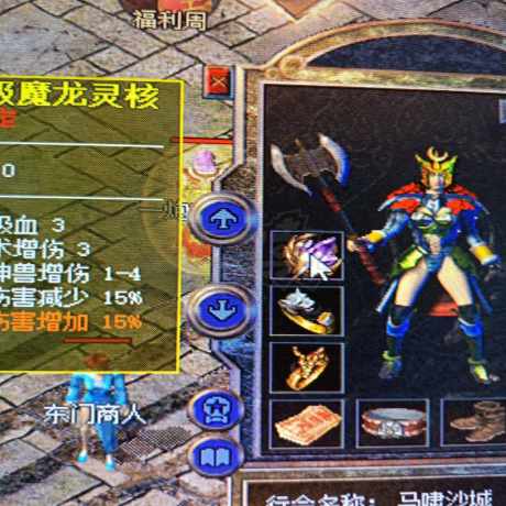 热血传奇怀旧版-账号-[道士 47级]，圣兽皮肤，运3*炼狱，极品5孔