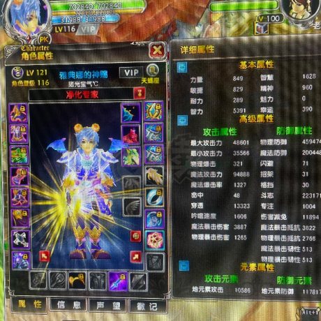 星尘传说-账号-[死灵法师 116级]材料够出主宰武器噬魂材料多