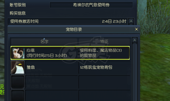 永恒之塔-账号-[精灵星 44级]1000增幅月卡 自动捡东西宠物