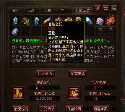 传奇世界-账号-[道士 60级]双道，珍宝一号，VIP5