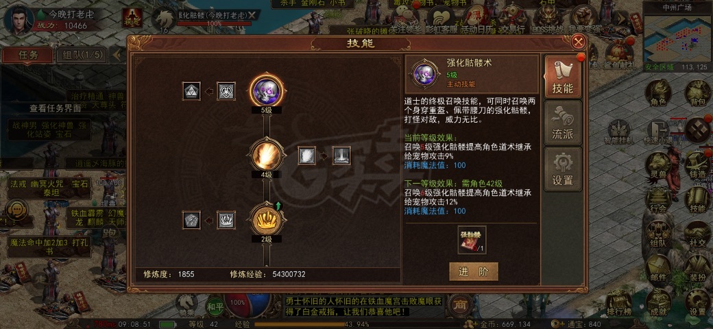 传奇世界无双-账号-[医圣 42级]雷霆区 强排医圣