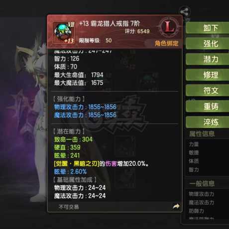 龙之谷世界-账号-[黑暗复仇者 60级 ]140首110火10无双100大