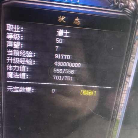 热血传奇1.76秒卡传承版-账号-[道士 50级]不议价