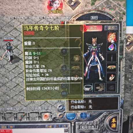 热血传奇怀旧版-账号-[法师 47级]积分41000.马牌5*11！月卡绿色到期九月十日！